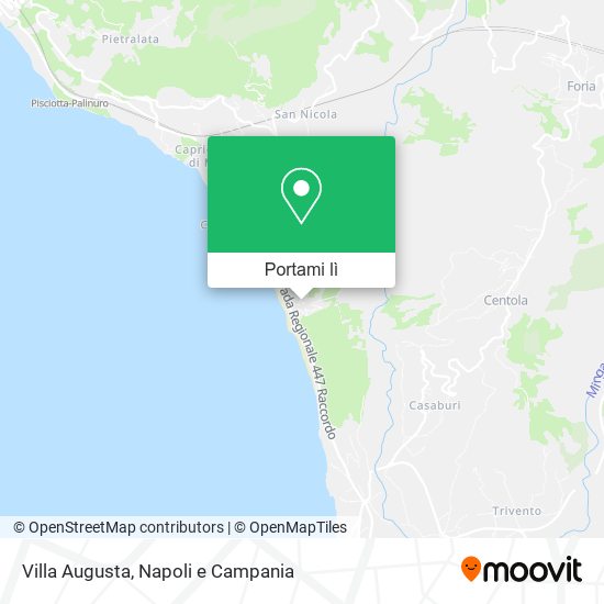 Mappa Villa Augusta