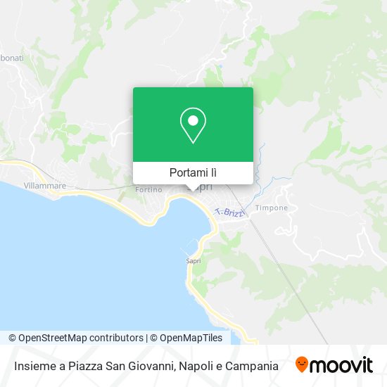 Mappa Insieme a Piazza San Giovanni