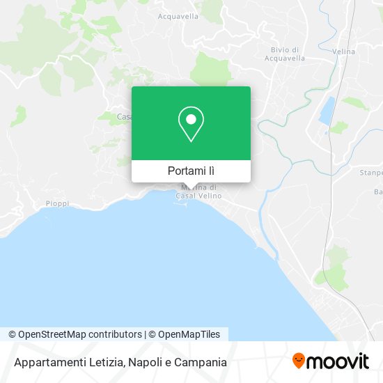 Mappa Appartamenti Letizia