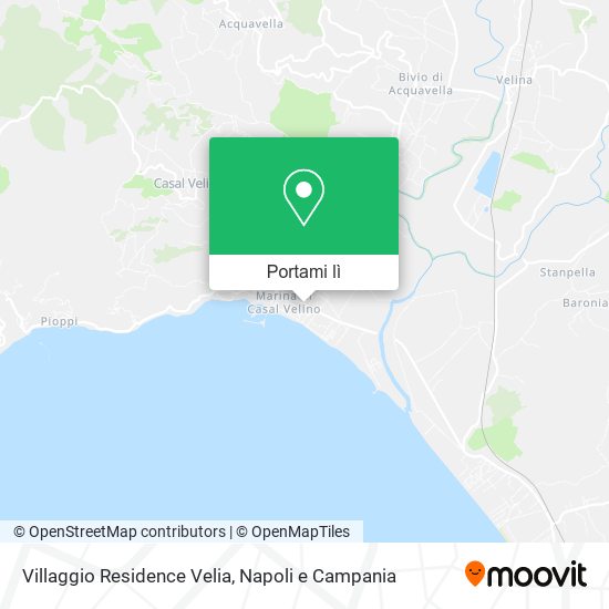 Mappa Villaggio Residence Velia