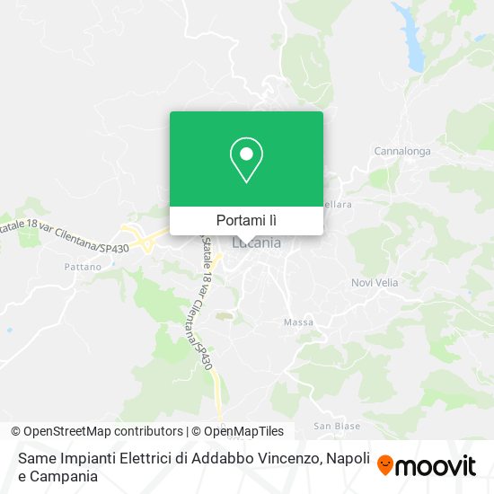 Mappa Same Impianti Elettrici di Addabbo Vincenzo