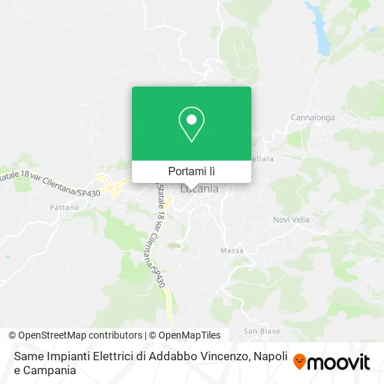 Mappa Same Impianti Elettrici di Addabbo Vincenzo