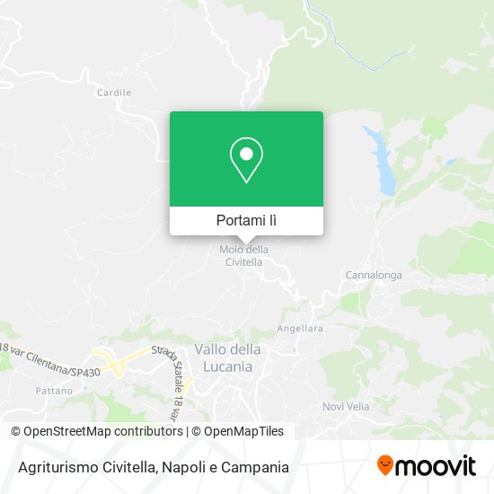 Mappa Agriturismo Civitella