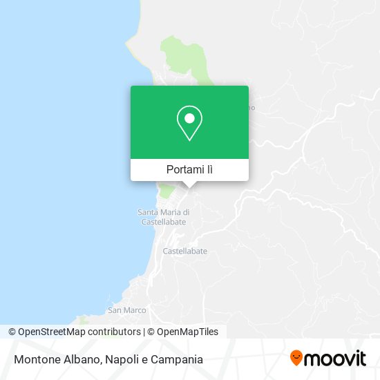 Mappa Montone Albano