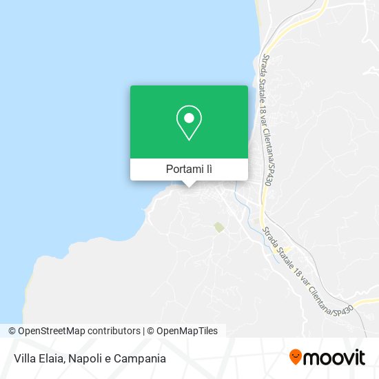 Mappa Villa Elaia