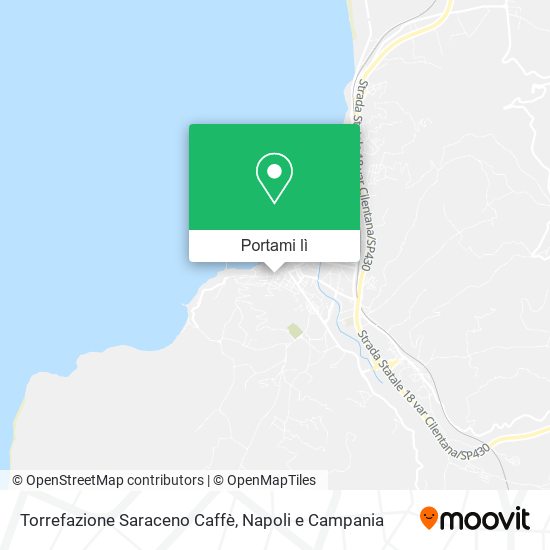 Mappa Torrefazione Saraceno Caffè