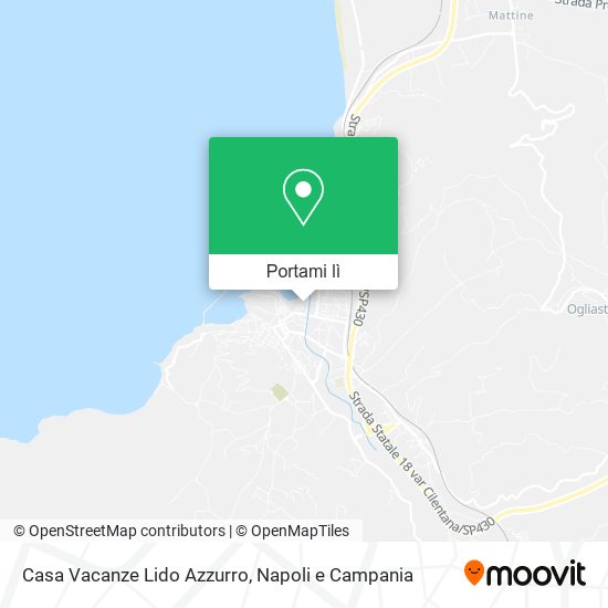 Mappa Casa Vacanze Lido Azzurro