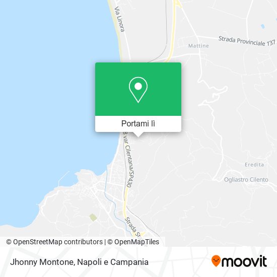 Mappa Jhonny Montone