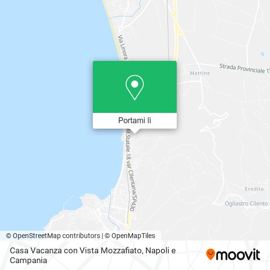 Mappa Casa Vacanza con Vista Mozzafiato