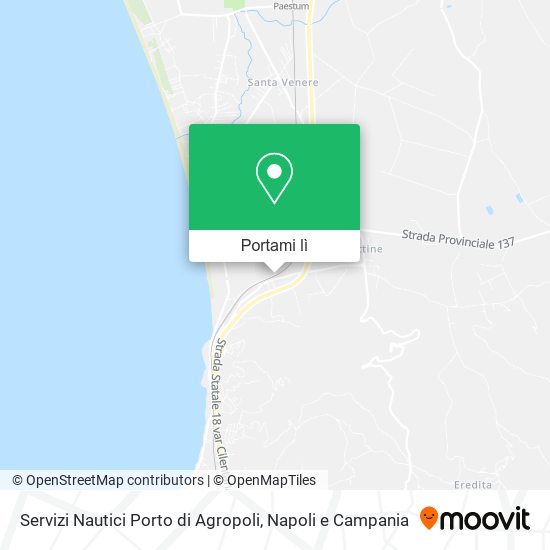 Mappa Servizi Nautici Porto di Agropoli
