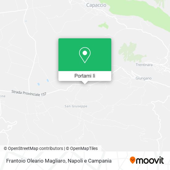 Mappa Frantoio Oleario Magliaro