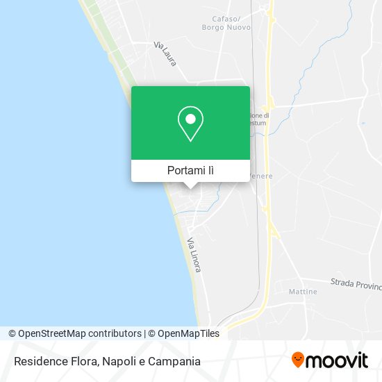 Mappa Residence Flora