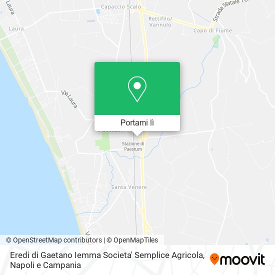 Mappa Eredi di Gaetano Iemma Societa' Semplice Agricola