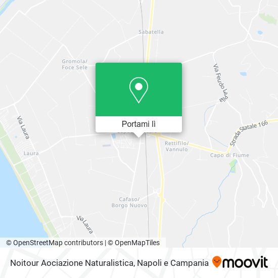 Mappa Noitour Aociazione Naturalistica