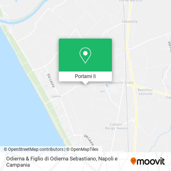 Mappa Odierna & Figlio di Odierna Sebastiano