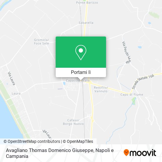 Mappa Avagliano Thomas Domenico Giuseppe