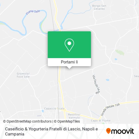 Mappa Caseificio & Yogurteria Fratelli di Lascio