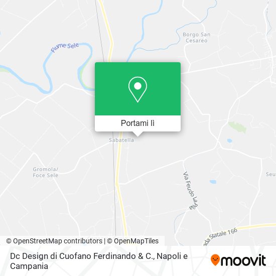 Mappa Dc Design di Cuofano Ferdinando & C.