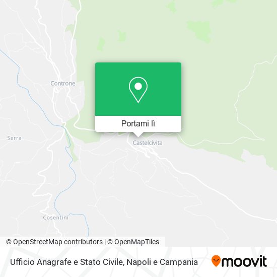 Mappa Ufficio Anagrafe e Stato Civile