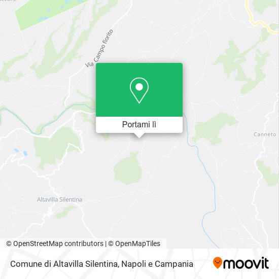 Mappa Comune di Altavilla Silentina