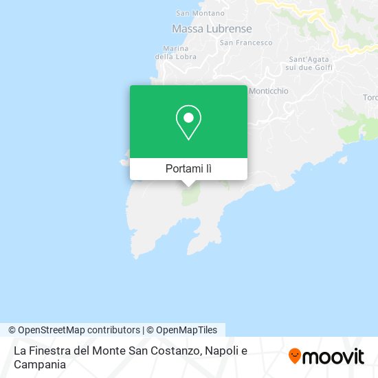 Mappa La Finestra del Monte San Costanzo
