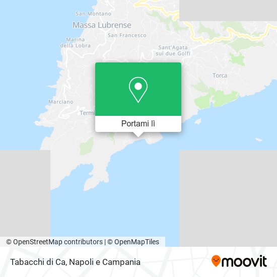 Mappa Tabacchi di Ca