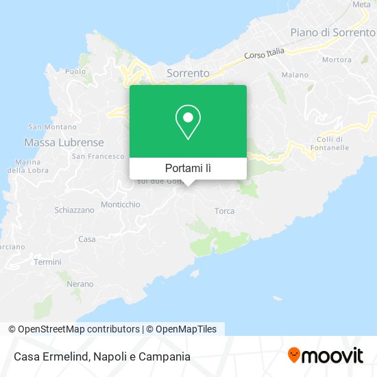 Mappa Casa Ermelind