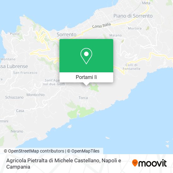 Mappa Agricola Pietralta di Michele Castellano