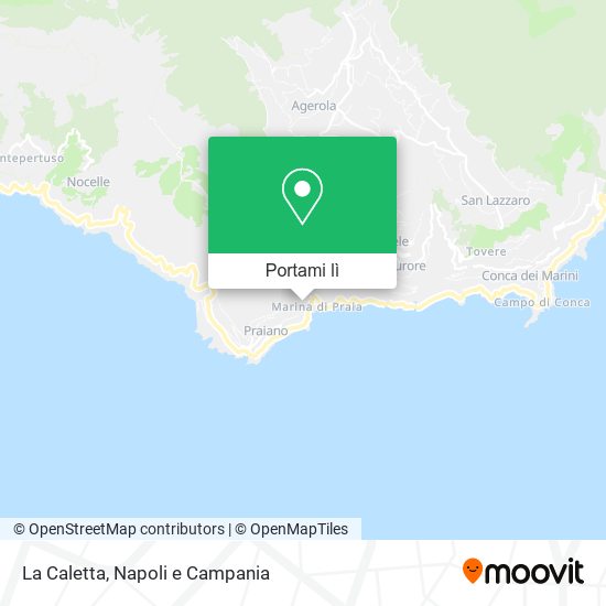 Mappa La Caletta