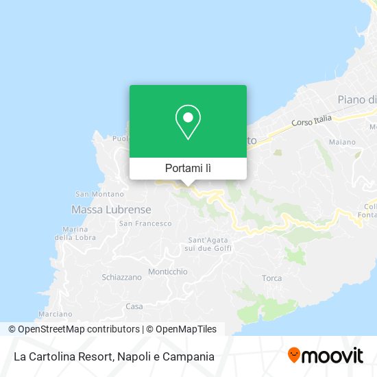 Mappa La Cartolina Resort