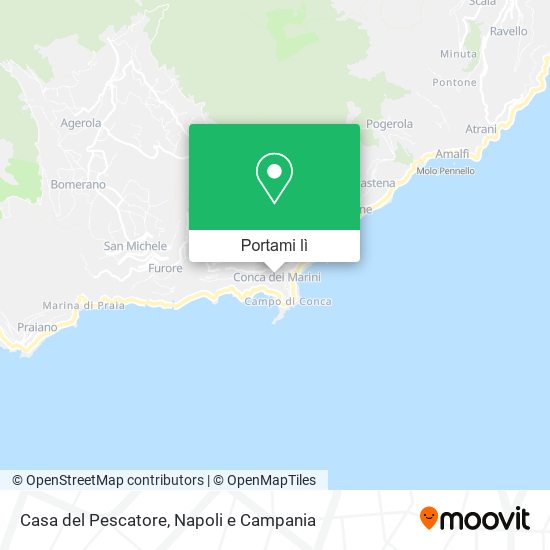 Mappa Casa del Pescatore