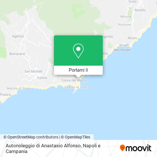 Mappa Autonoleggio di Anastasio Alfonso