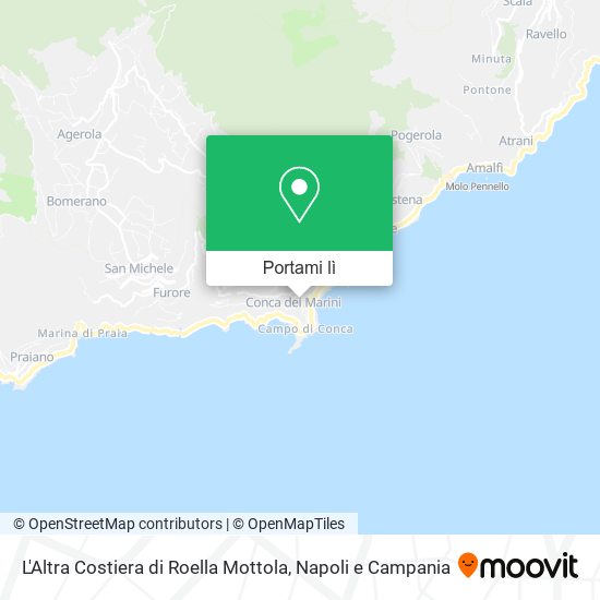 Mappa L'Altra Costiera di Roella Mottola