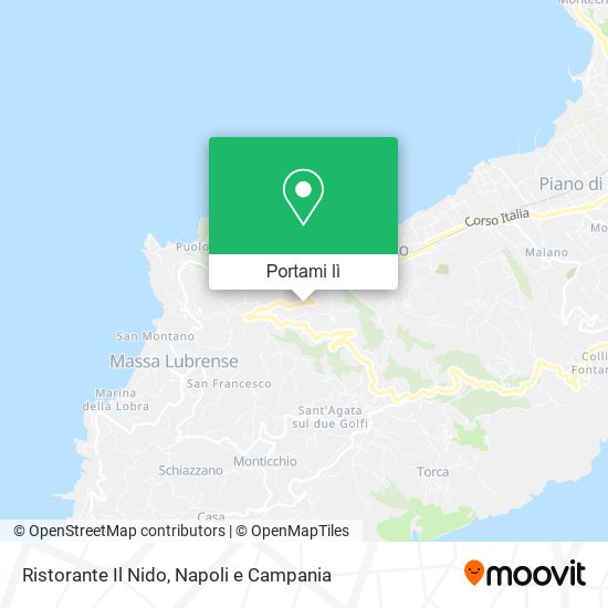 Mappa Ristorante Il Nido