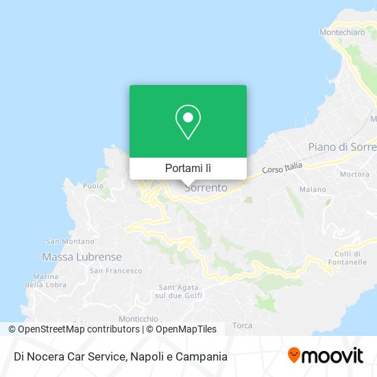 Mappa Di Nocera Car Service