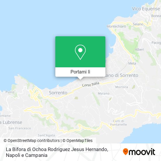 Mappa La Bifora di Ochoa Rodriguez Jesus Hernando