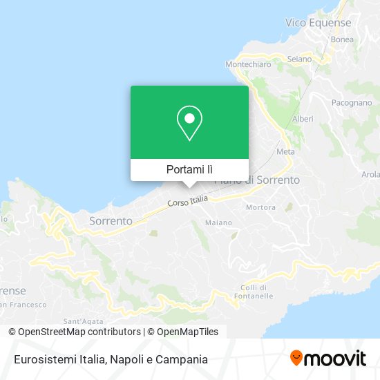 Mappa Eurosistemi Italia