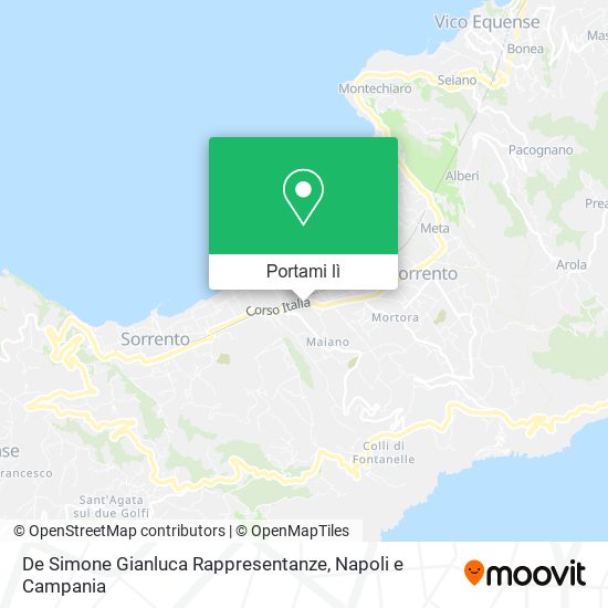 Mappa De Simone Gianluca Rappresentanze