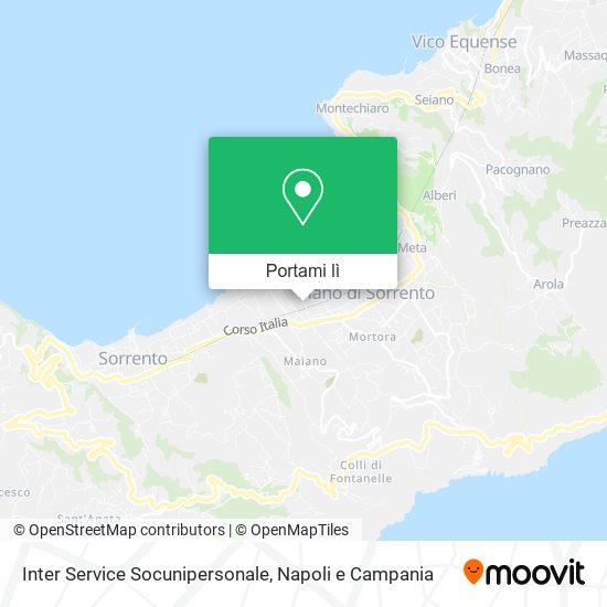 Mappa Inter Service Socunipersonale