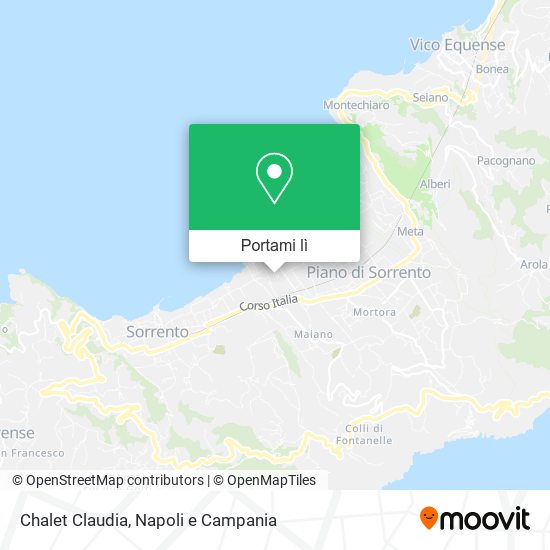 Mappa Chalet Claudia