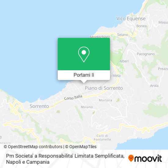 Mappa Pm Societa' a Responsabilita' Limitata Semplificata