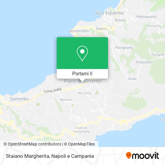 Mappa Staiano Margherita