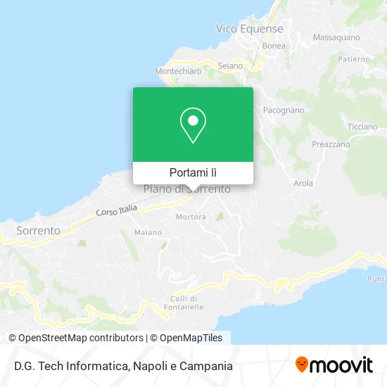 Mappa D.G. Tech Informatica
