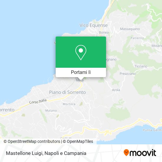 Mappa Mastellone Luigi