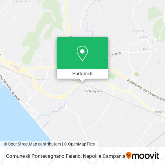 Mappa Comune di Pontecagnano Faiano