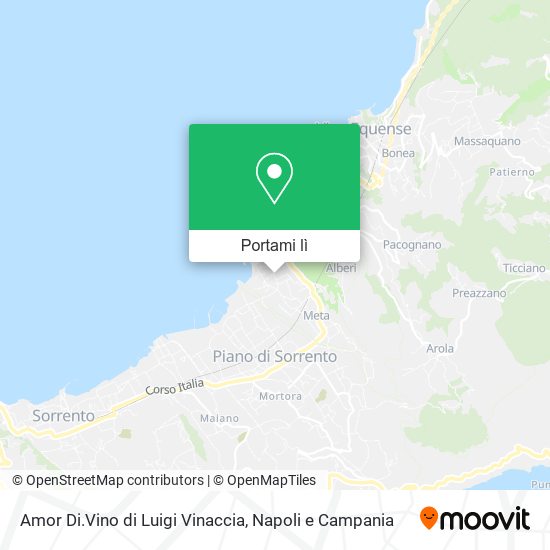 Mappa Amor Di.Vino di Luigi Vinaccia