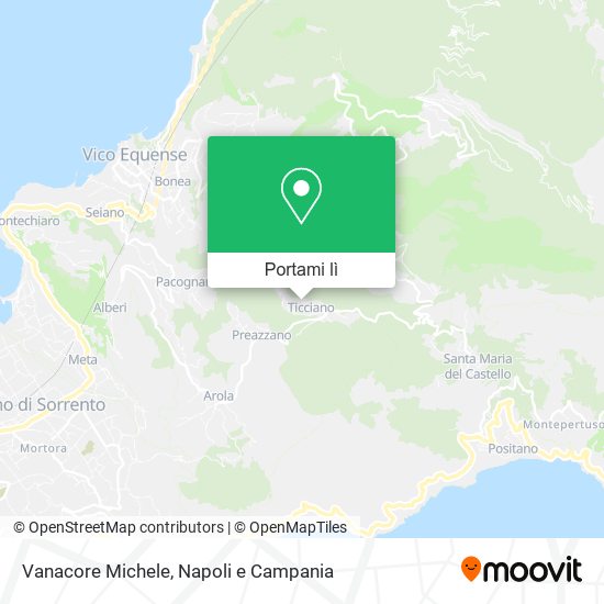 Mappa Vanacore Michele