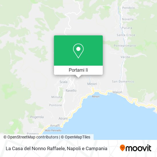 Mappa La Casa del Nonno Raffaele