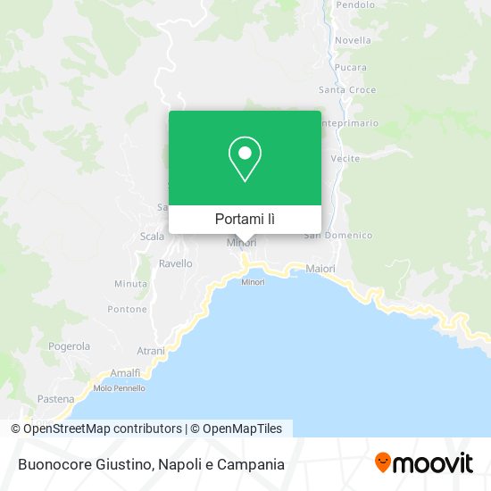 Mappa Buonocore Giustino