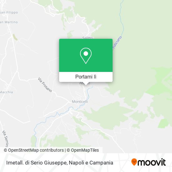 Mappa Imetall. di Serio Giuseppe
